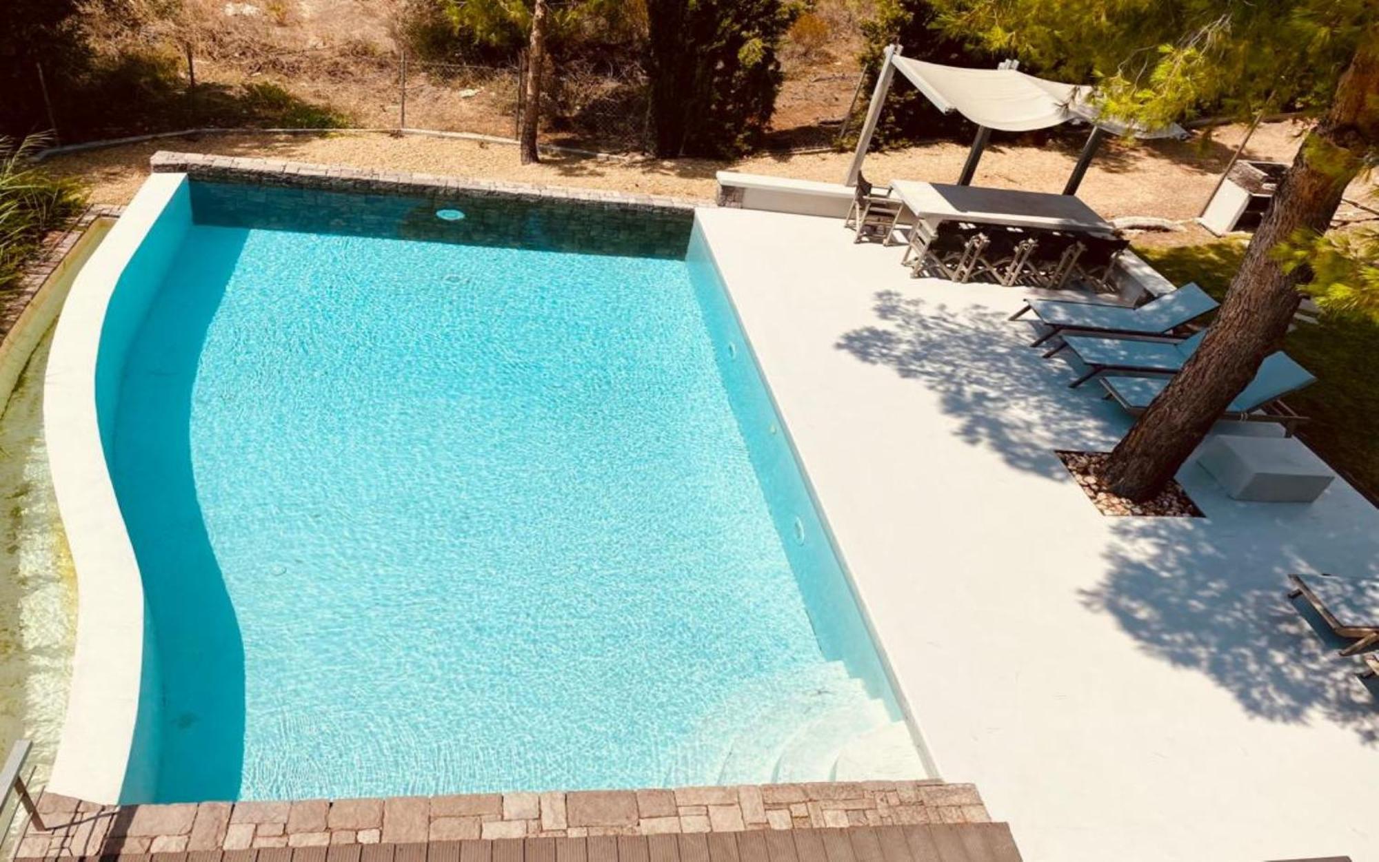 Olivia Estate Villa With Private Swimming Pool Elia Nikitis Exteriér fotografie