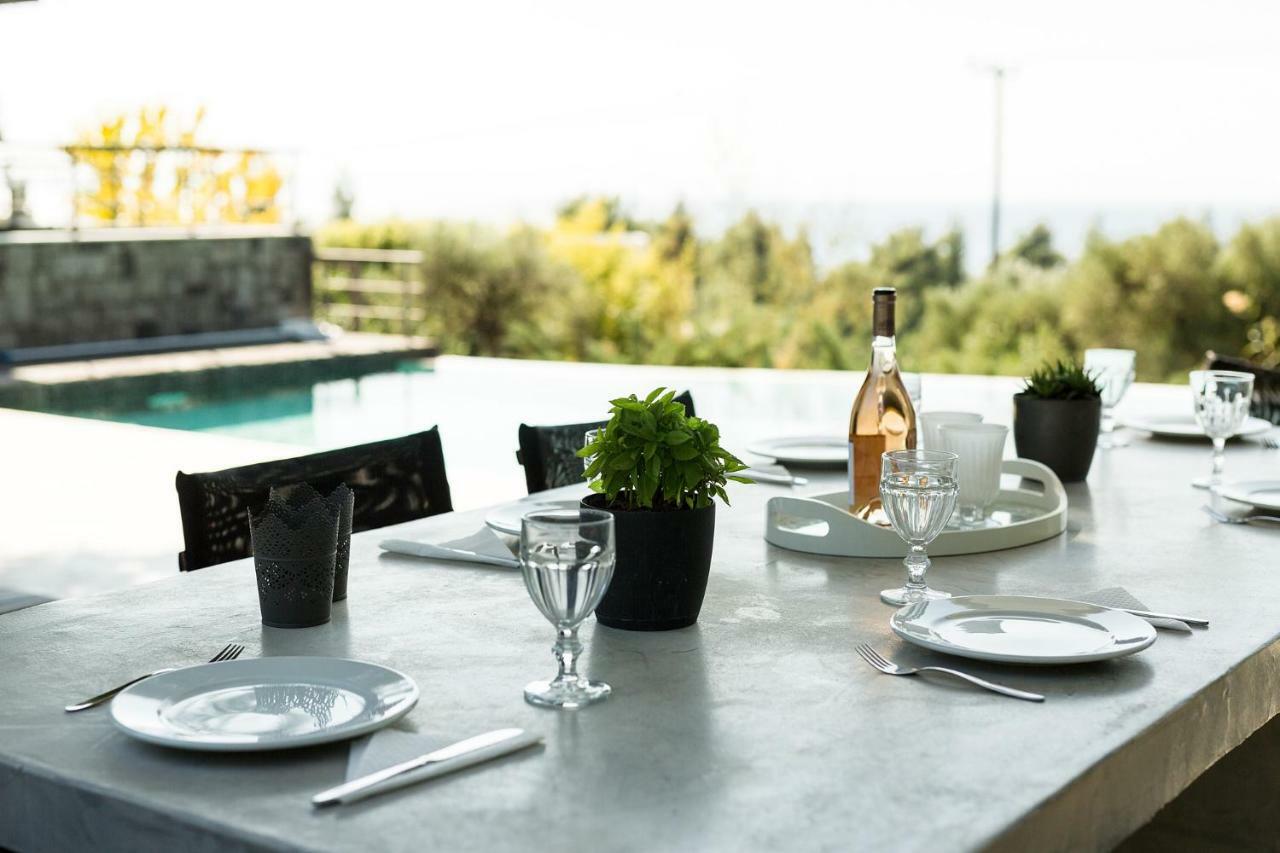 Olivia Estate Villa With Private Swimming Pool Elia Nikitis Exteriér fotografie